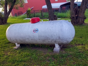 propane tank; financial swaps 